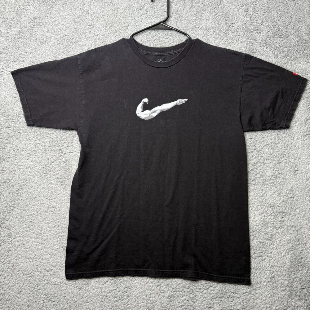 Clsc Shirt Mens Large Black Muscle T Crew Neck Short Sleeve